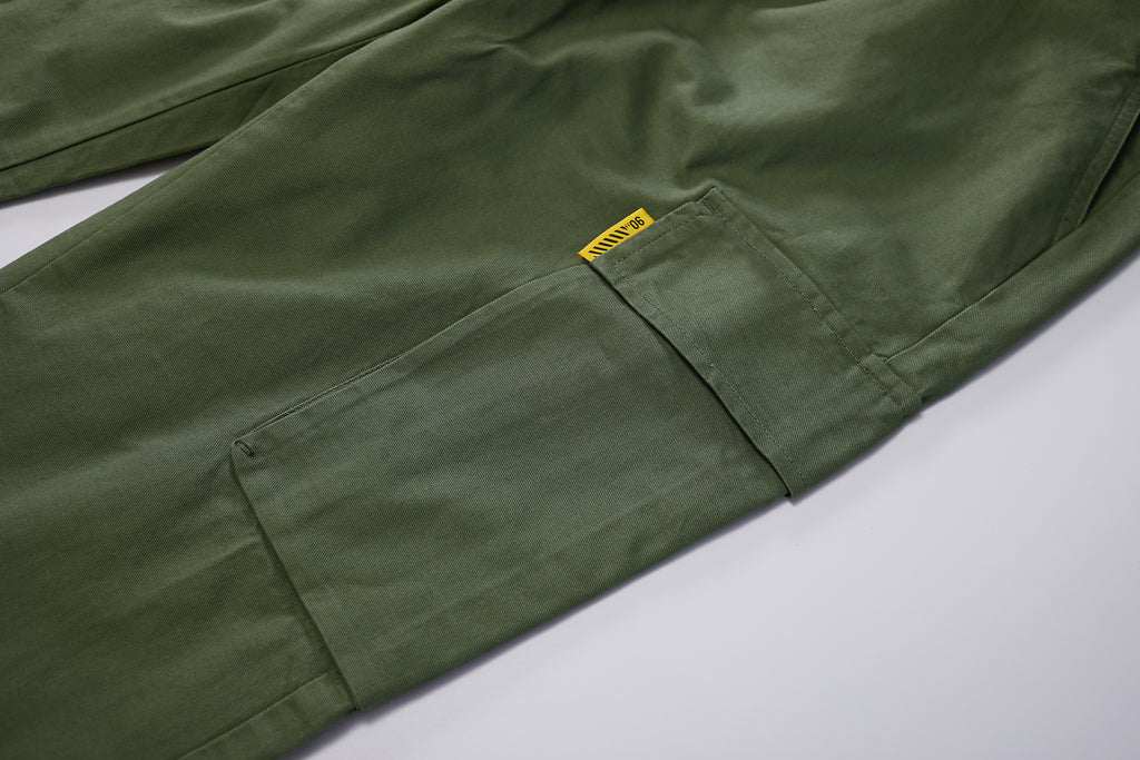 Baggy Fit Double-Knee Cargo Pants #S1617