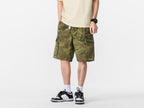 Short treillis multi-poches n°1755