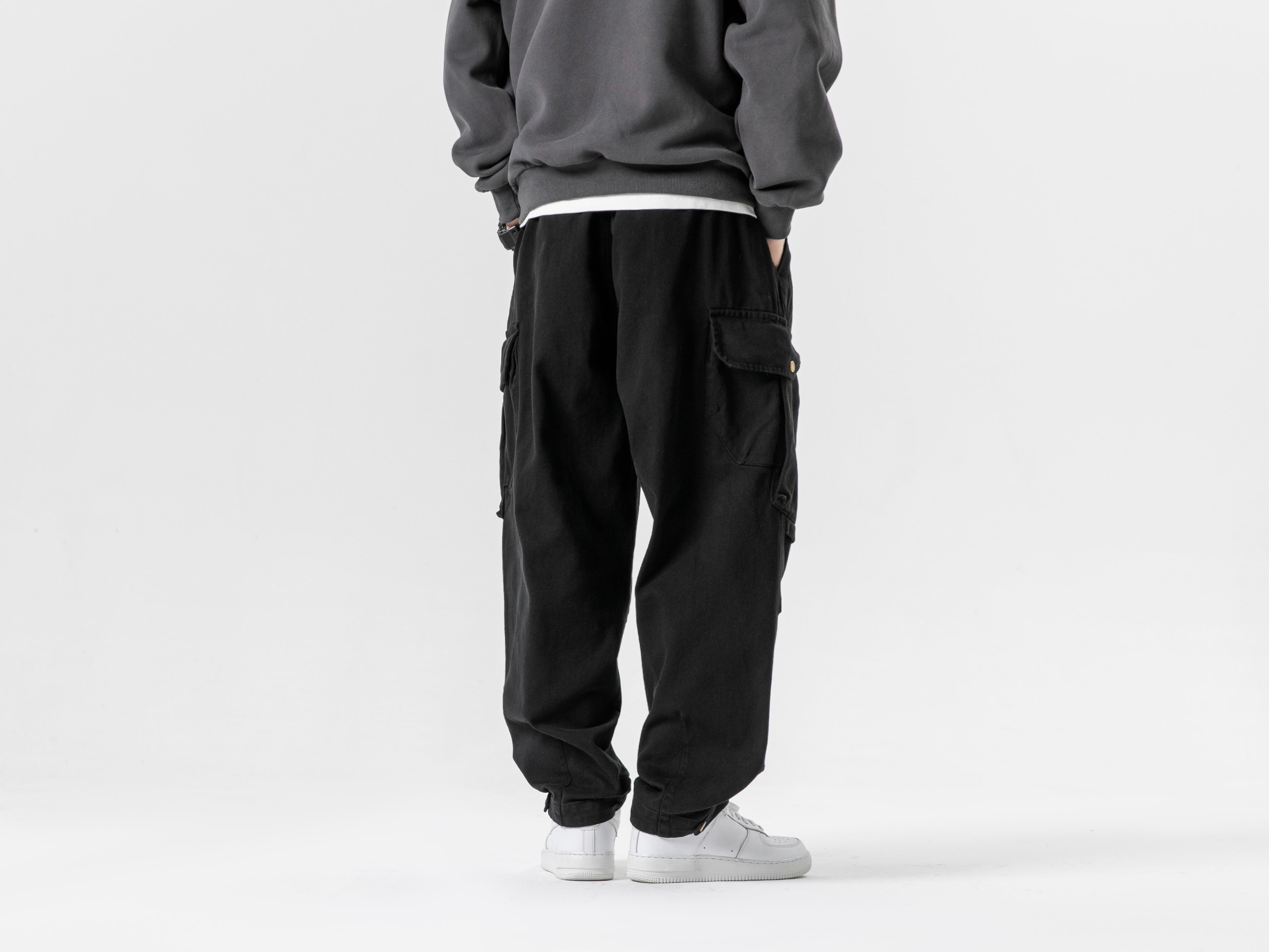 Pantalon cargo tactique à cordon #1721