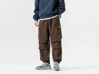 Tactical Drawstring Cargo Pants #1721