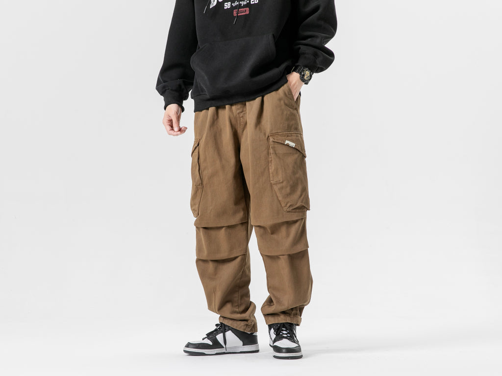 Tactical Drawstring Cargo Pants #1721