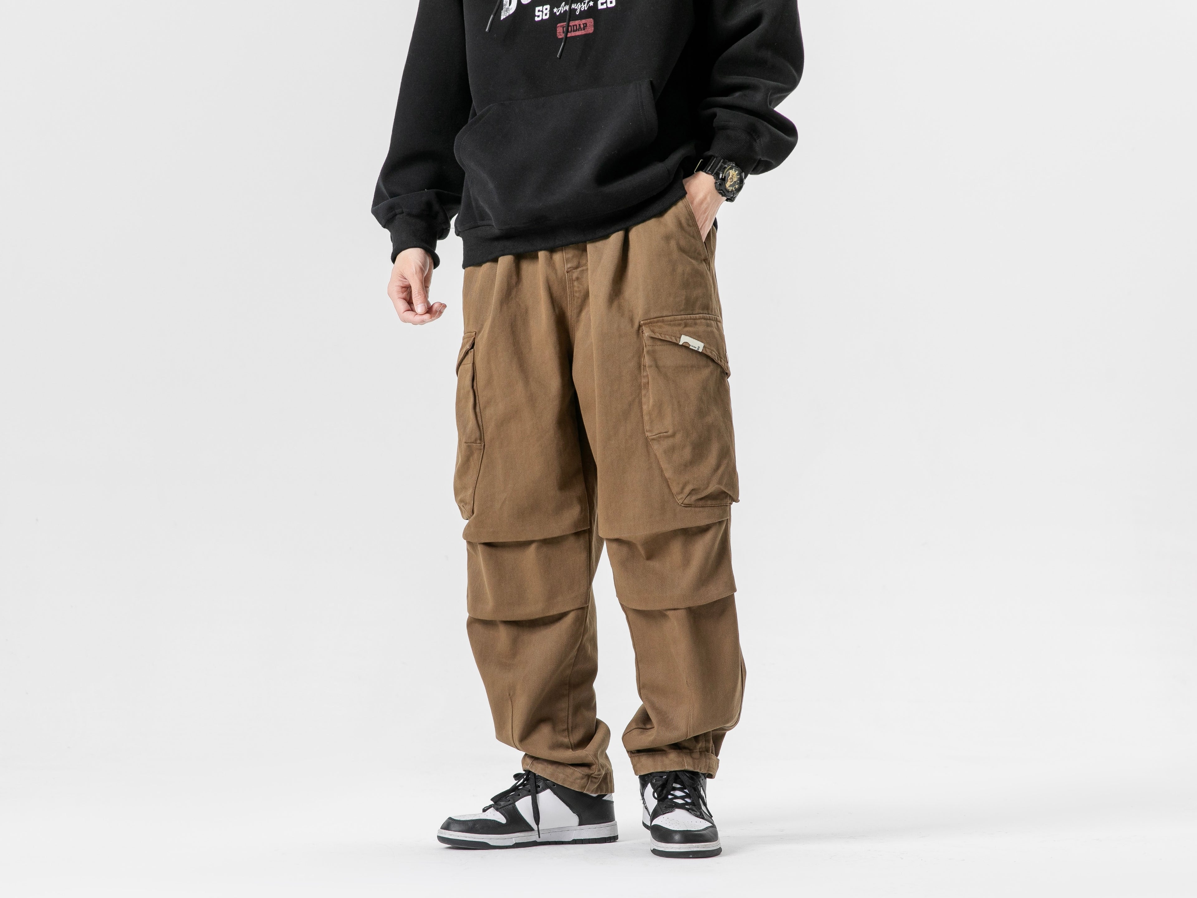 Tactical Drawstring Cargo Pants #1721