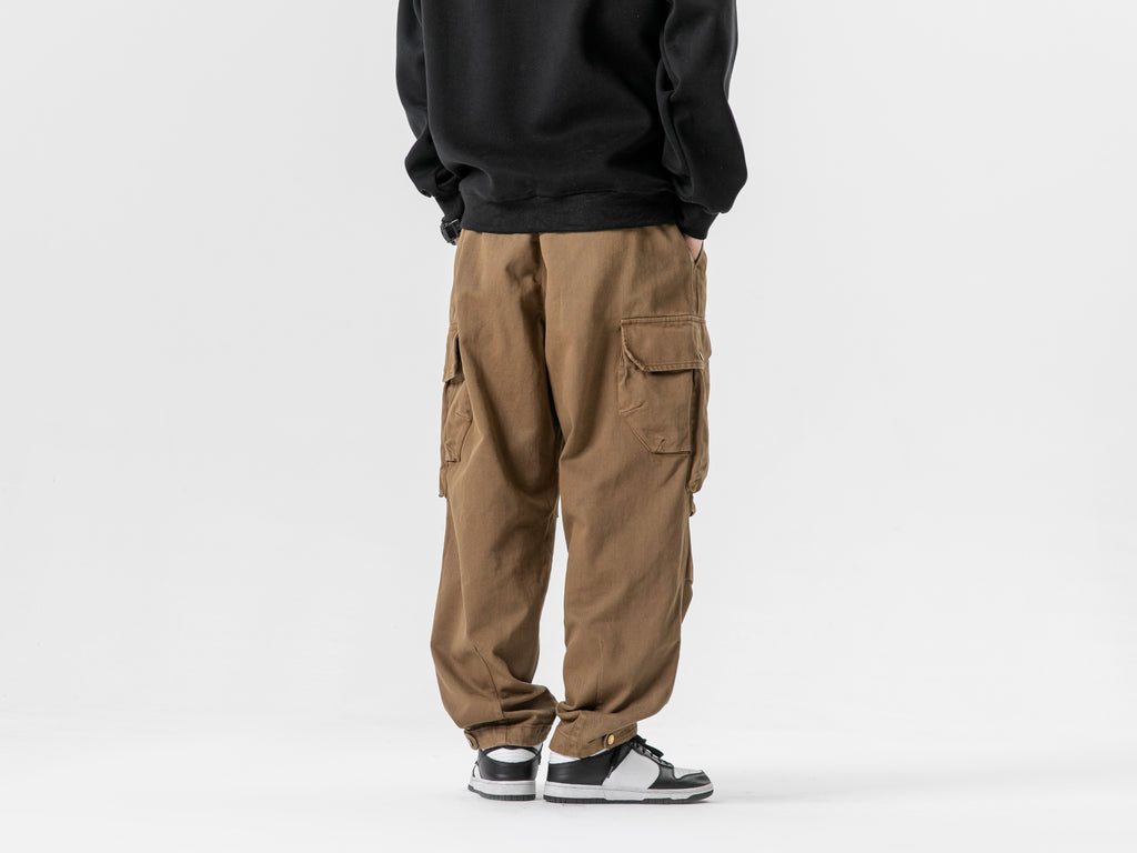 Tactical Drawstring Cargo Pants #1721