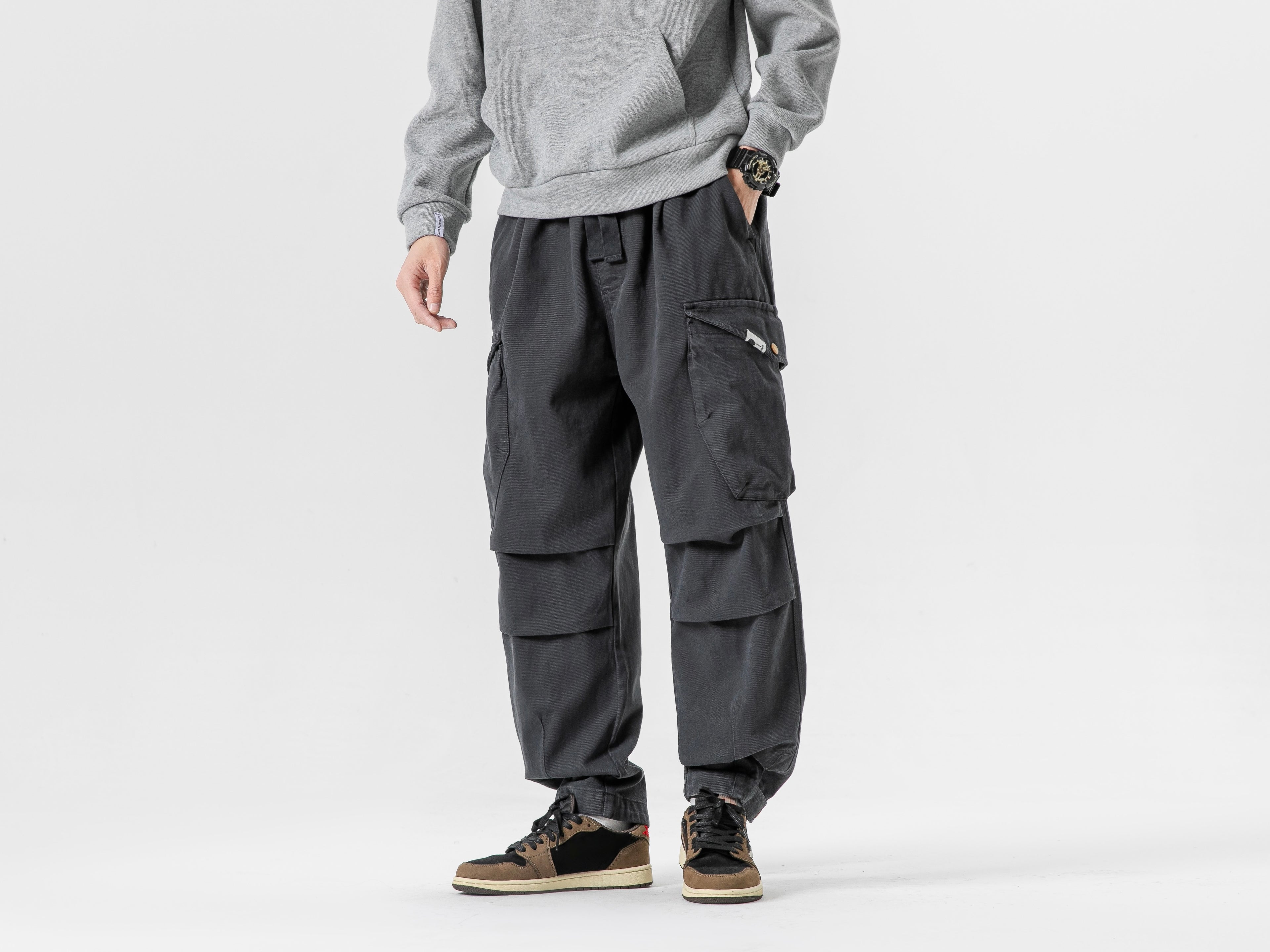 Tactical Drawstring Cargo Pants #1721
