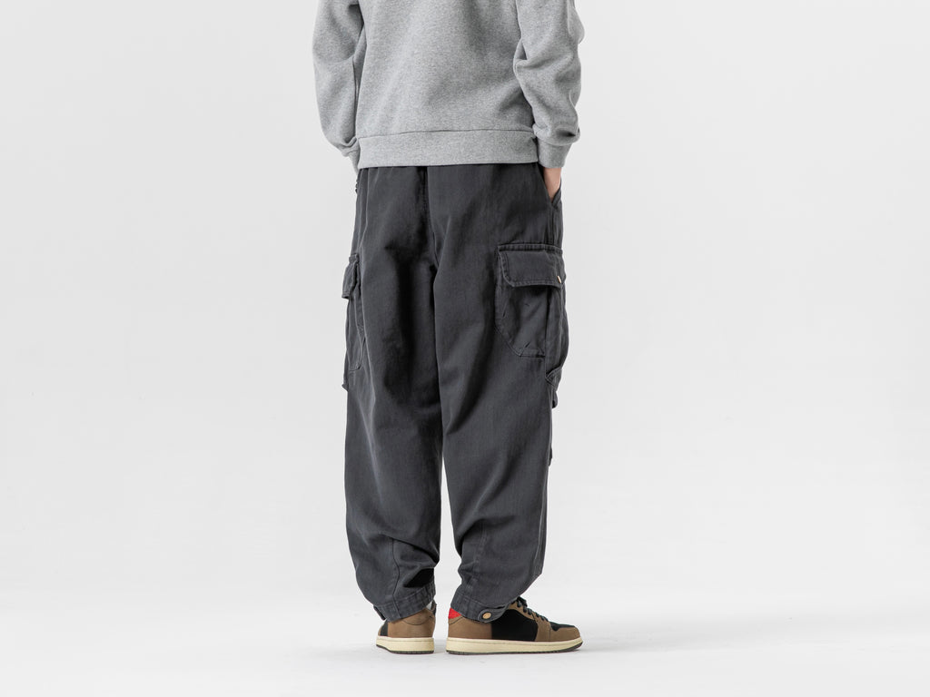 Tactical Drawstring Cargo Pants #1721