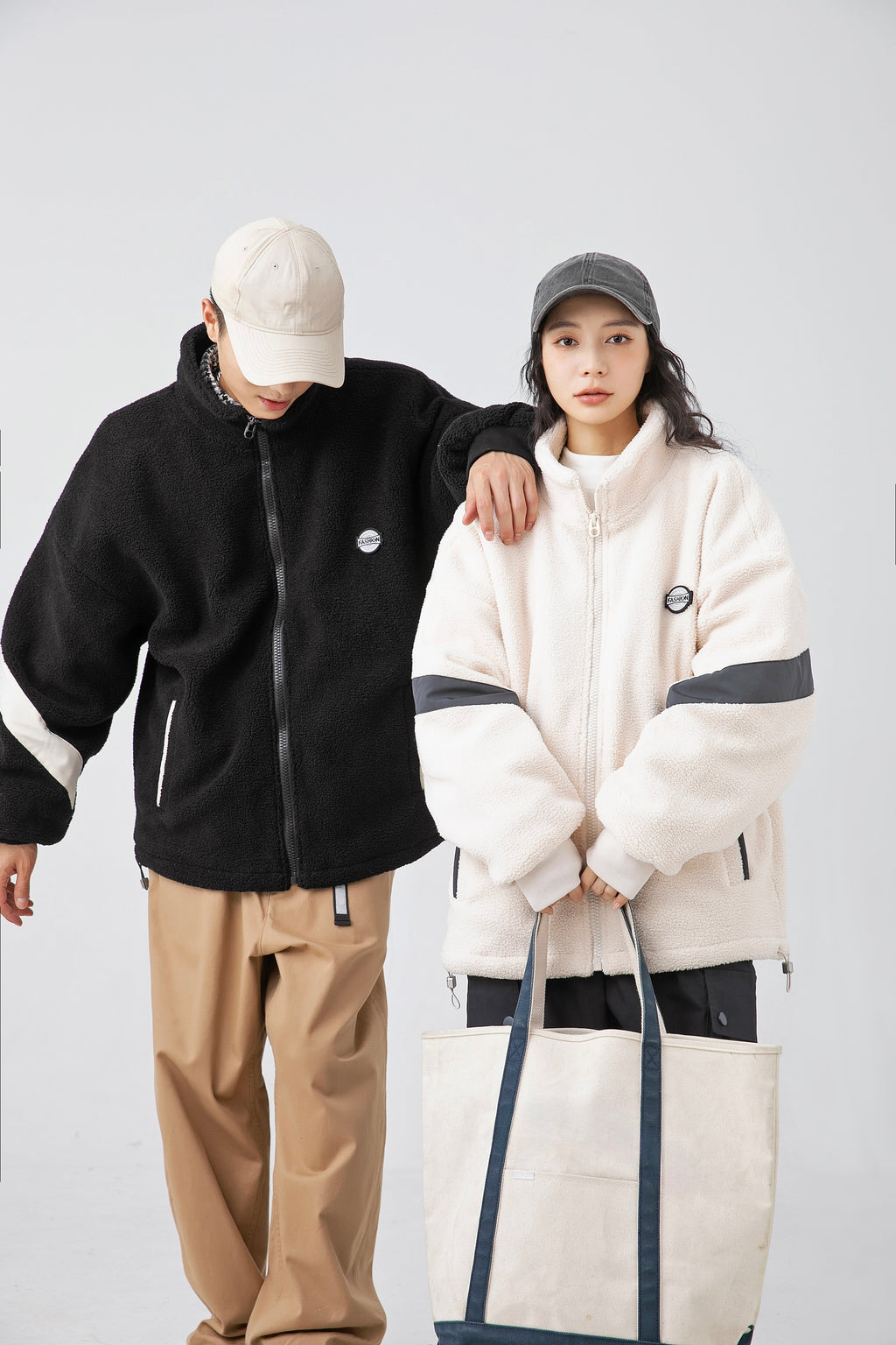 Thick Warm Fleece-Lined Jacket #1906
