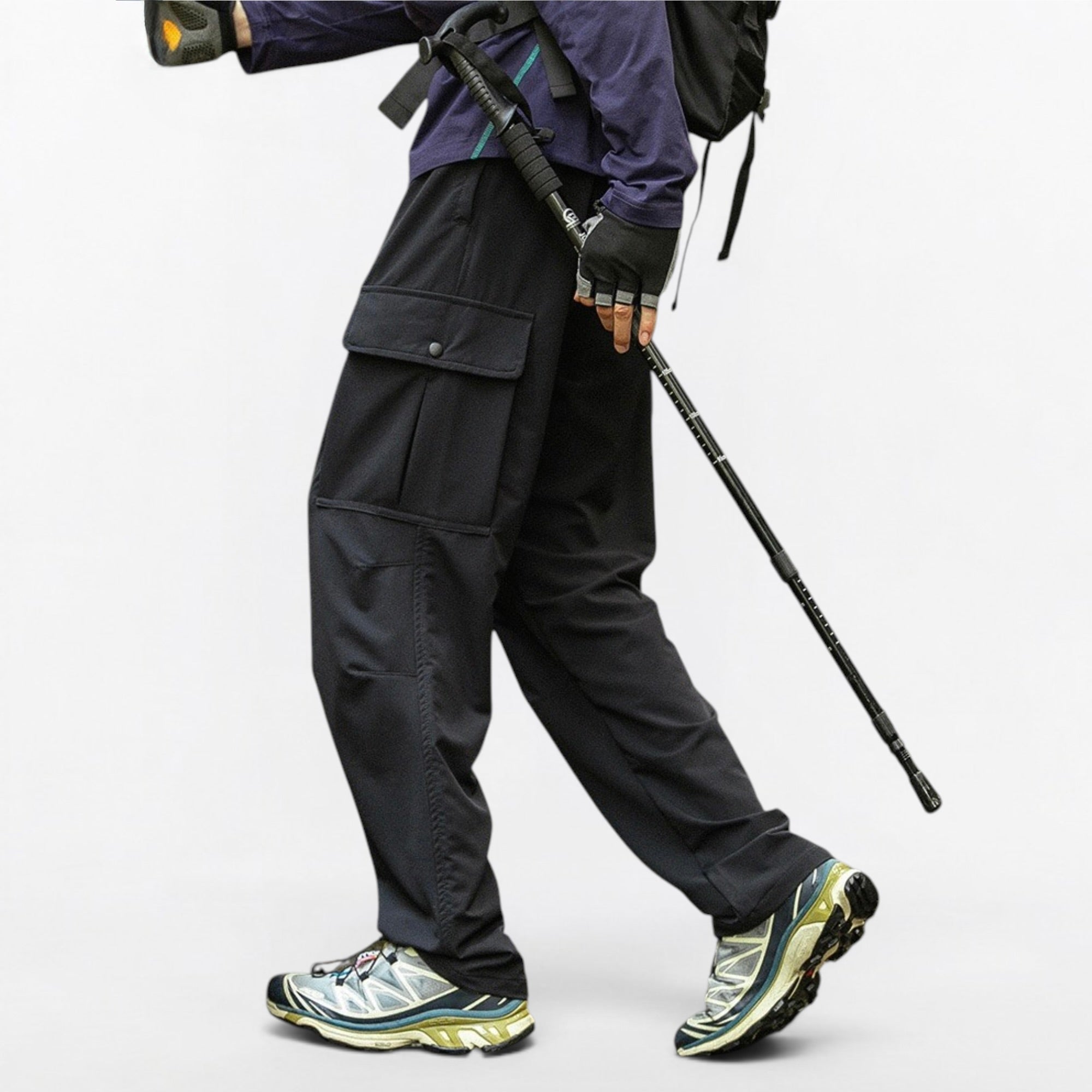 Pantalon multi-poches imperméable #1816