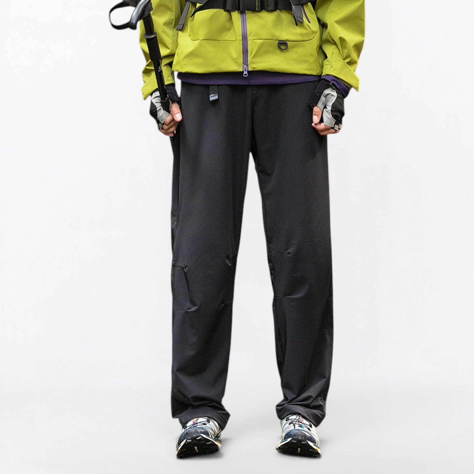Pantalon streetwear rétro imperméable #1811