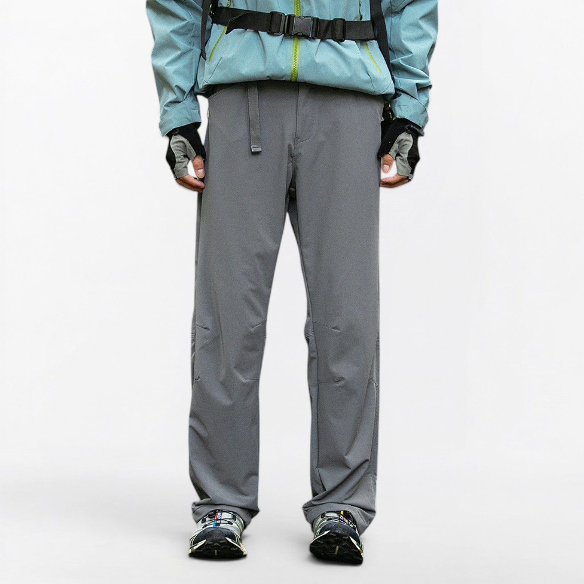 Pantalon streetwear rétro imperméable #1811