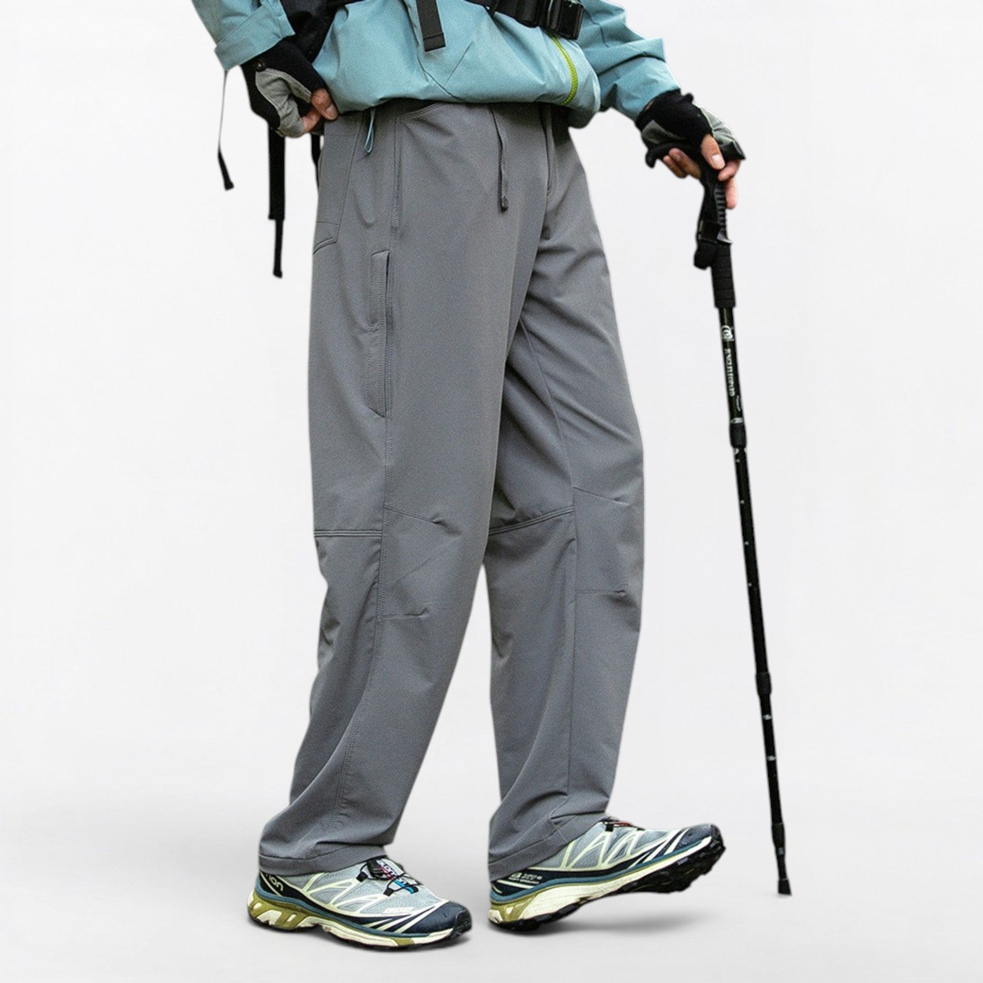 Pantalon streetwear rétro imperméable #1811