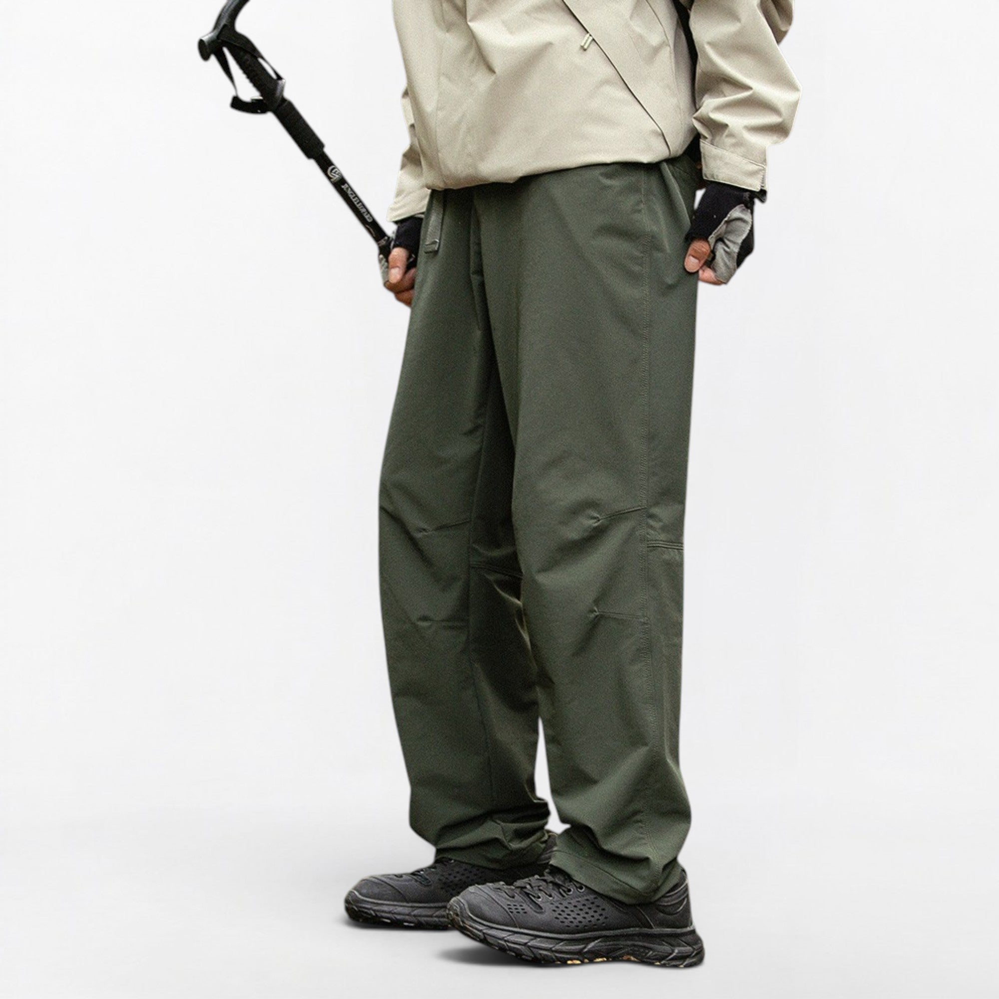 Pantalon streetwear rétro imperméable #1811