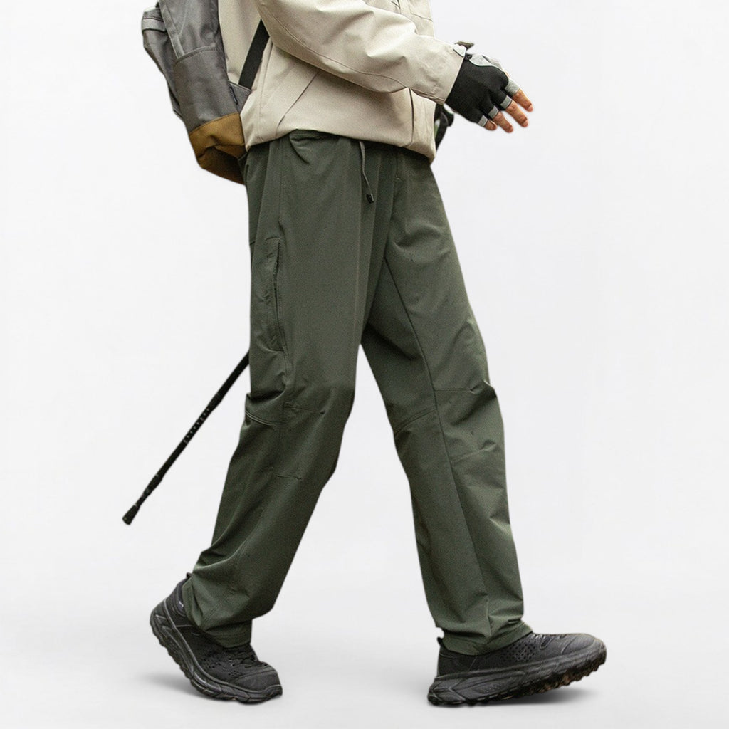 Pantalon streetwear rétro imperméable #1811