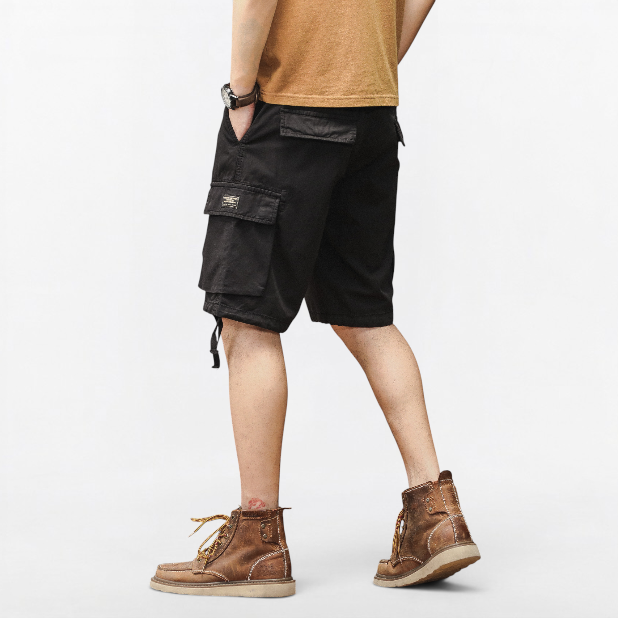 Street Style Utility Shorts #2217