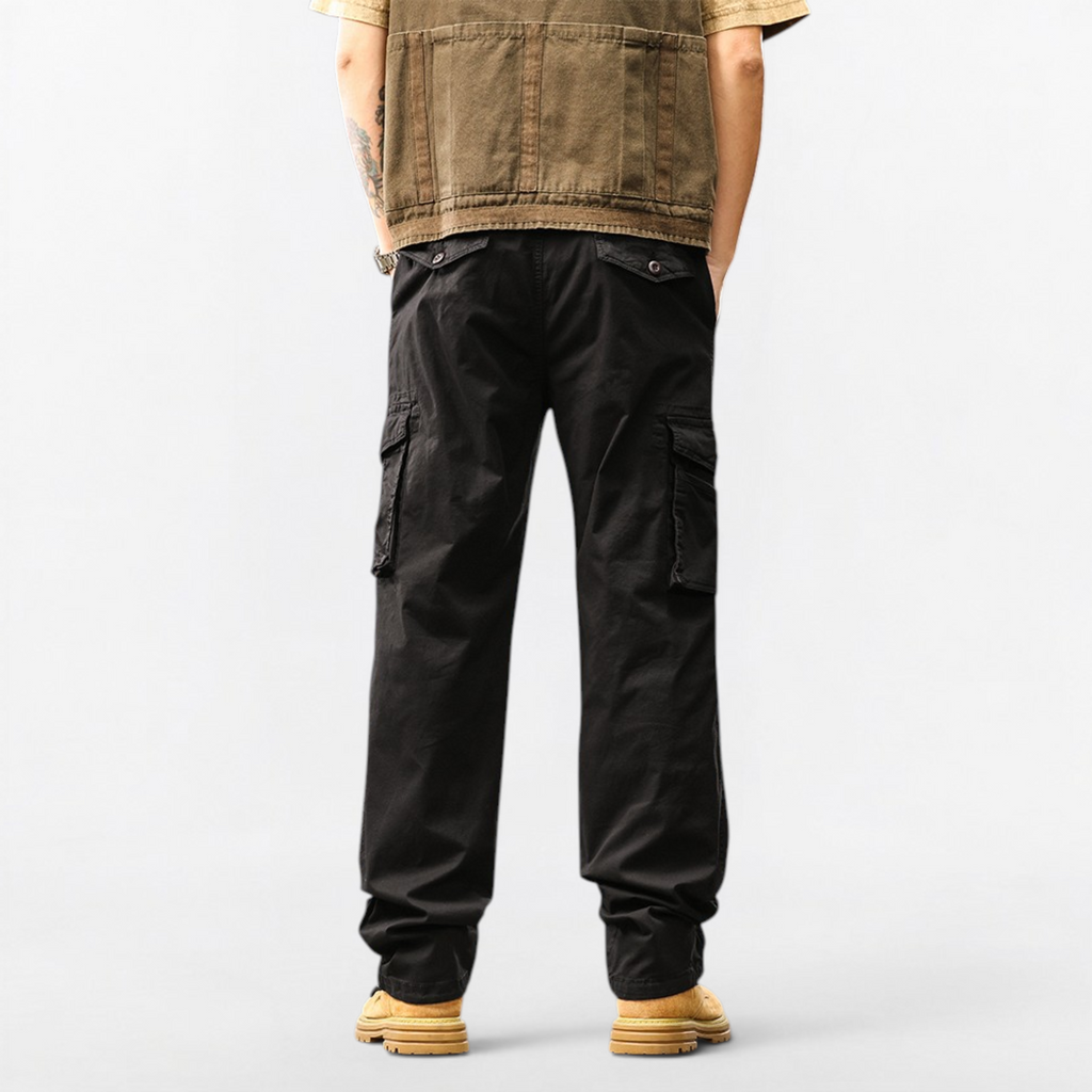 Pantalon cargo tactique multi-poches #3813