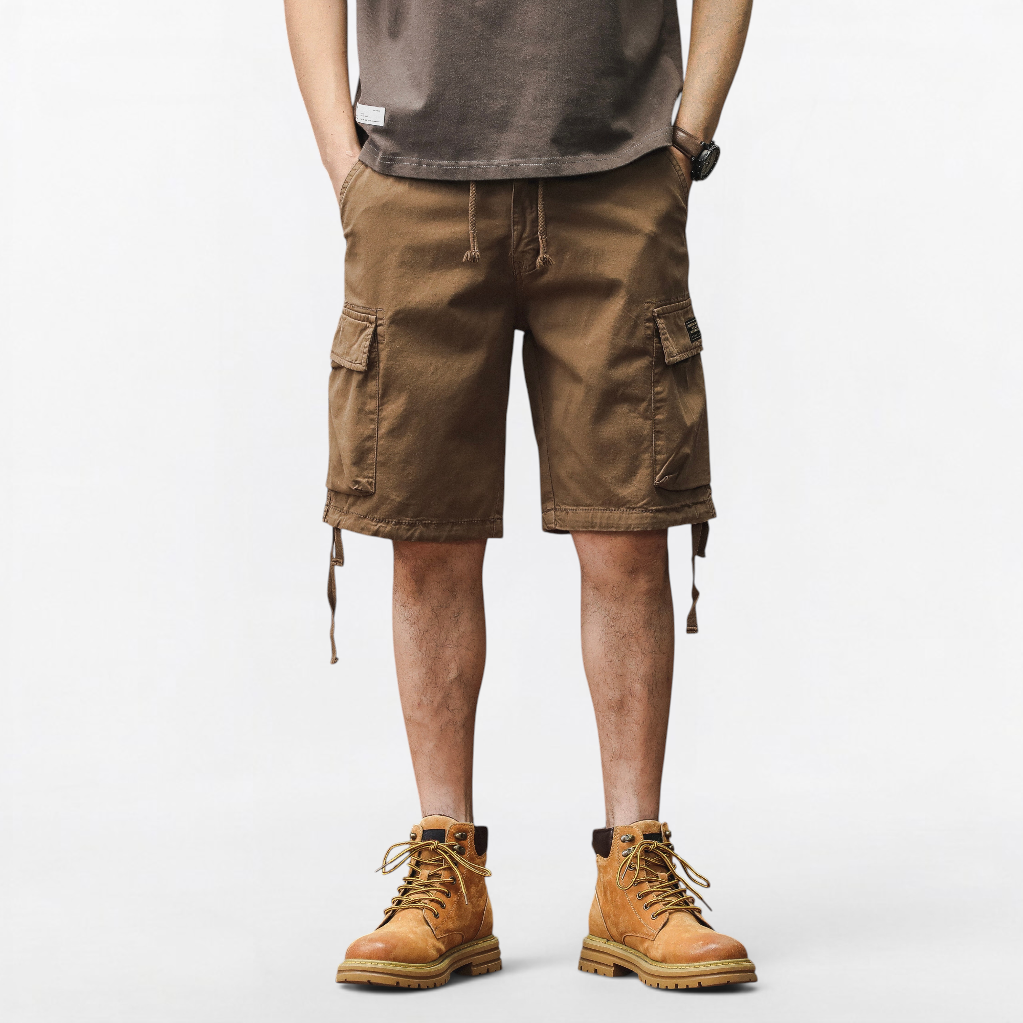 Street Style Utility Shorts #2217