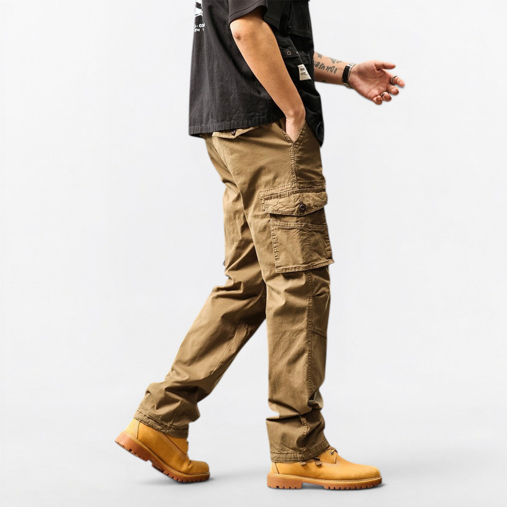 Pantalon cargo tactique multi-poches #3813