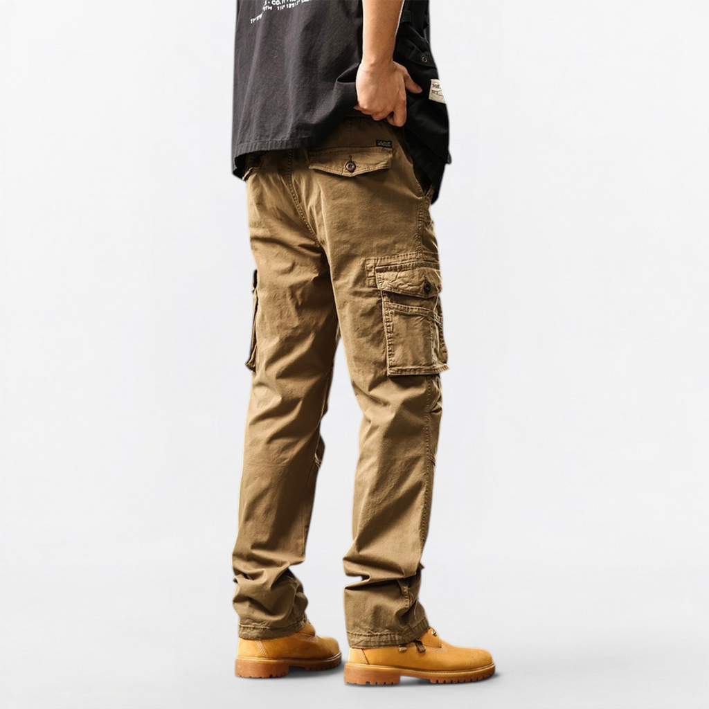 Pantalon cargo tactique multi-poches #3813