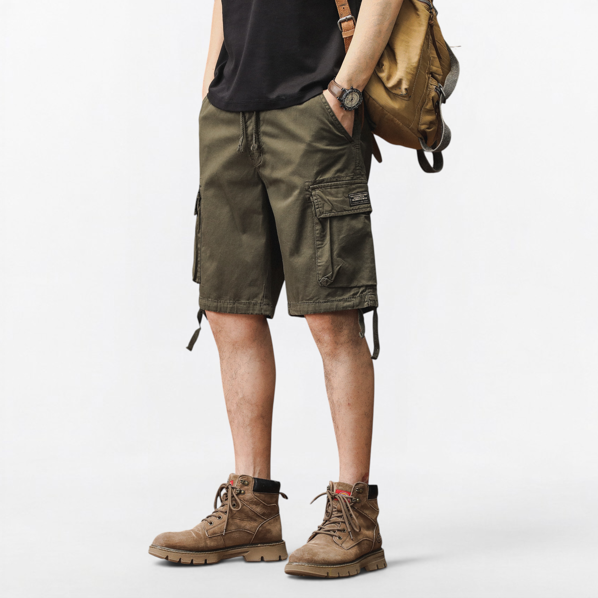 Street Style Utility Shorts #2217