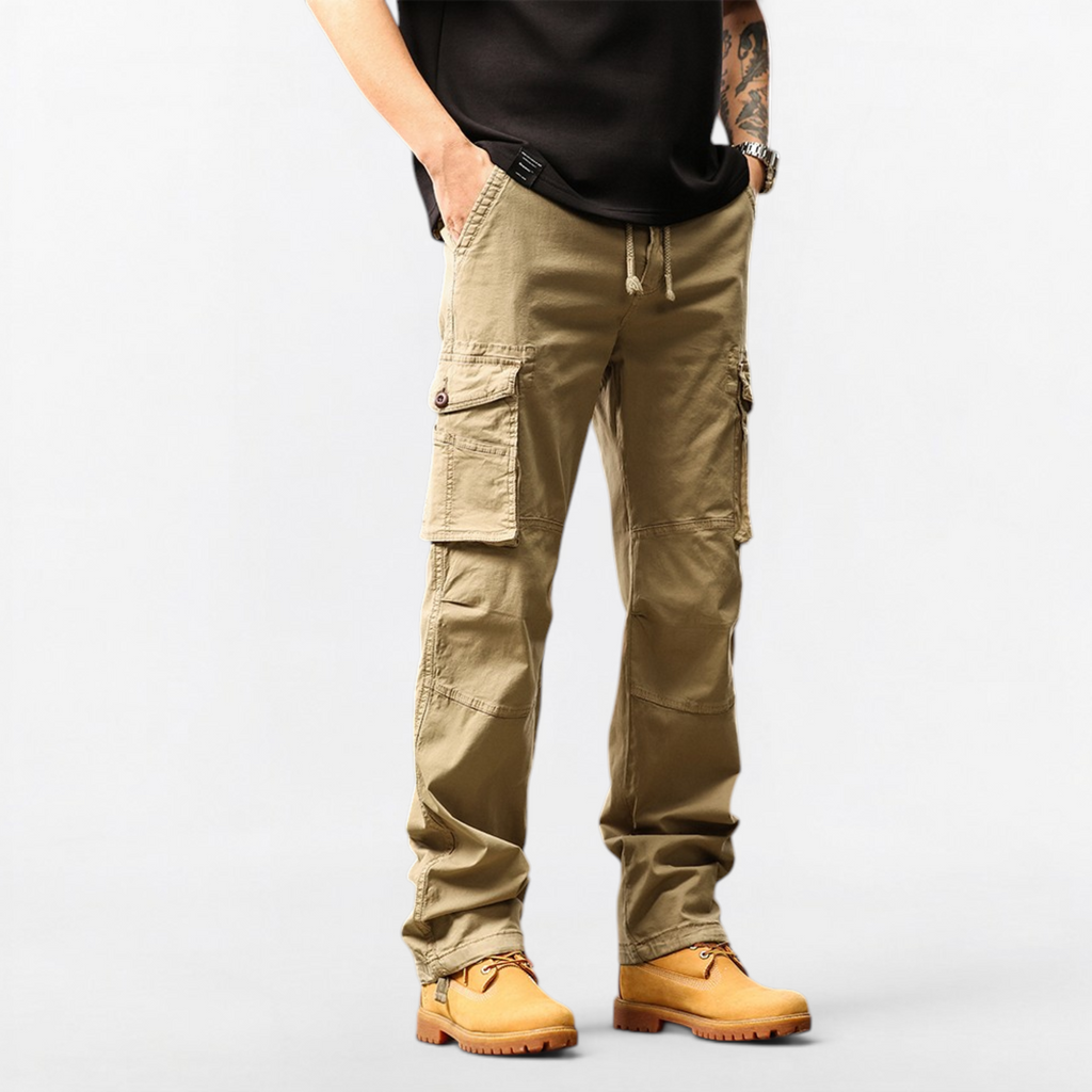 Pantalon cargo tactique multi-poches #3813