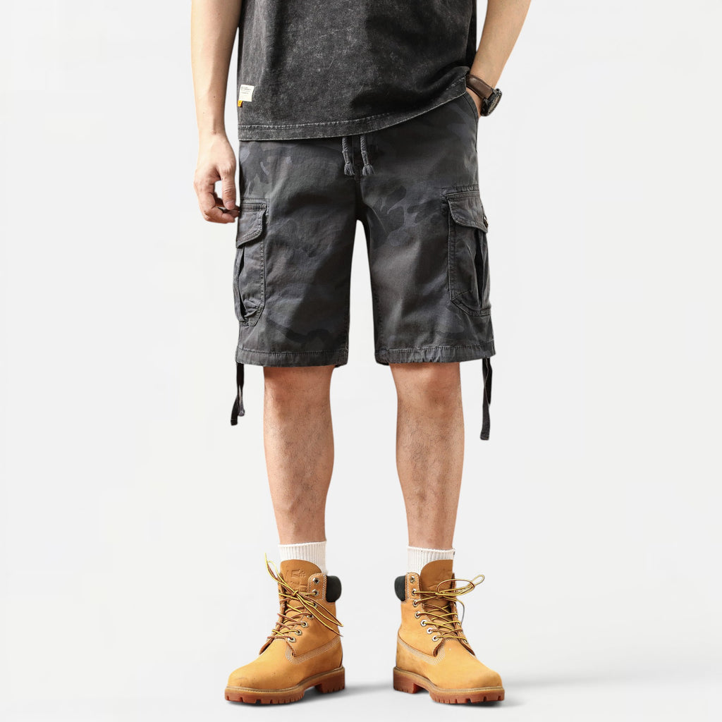 Short cargo respirant camouflage #A2216