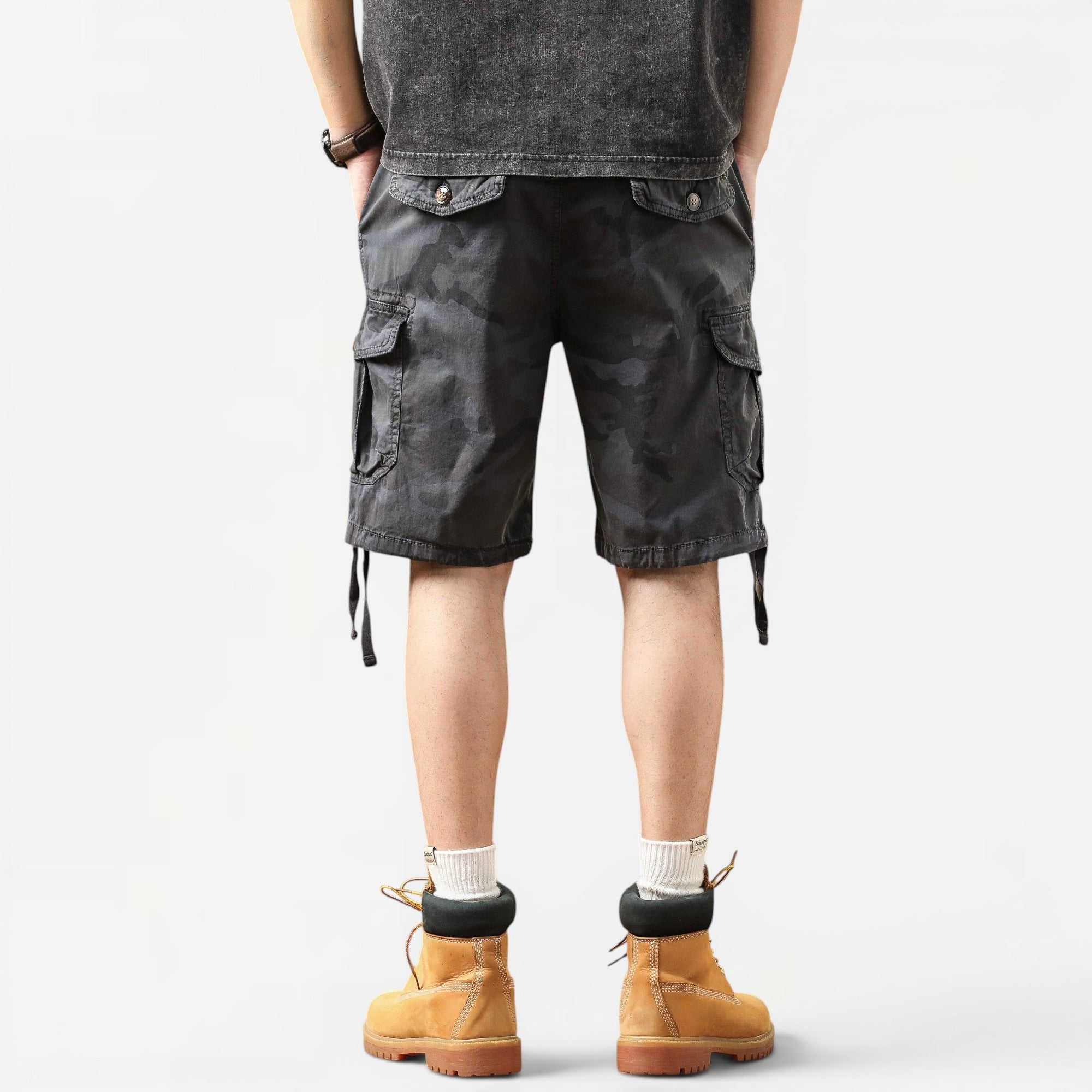 Short cargo respirant camouflage #A2216