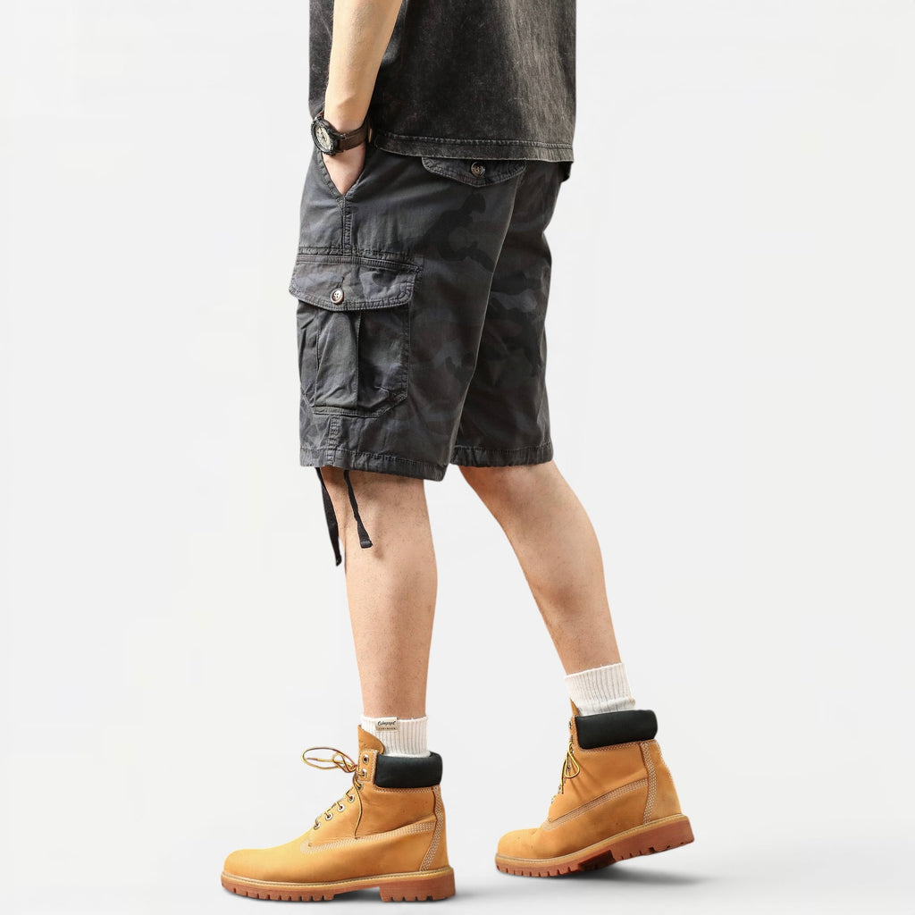Short cargo respirant camouflage #A2216
