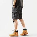 Short cargo respirant camouflage #A2216