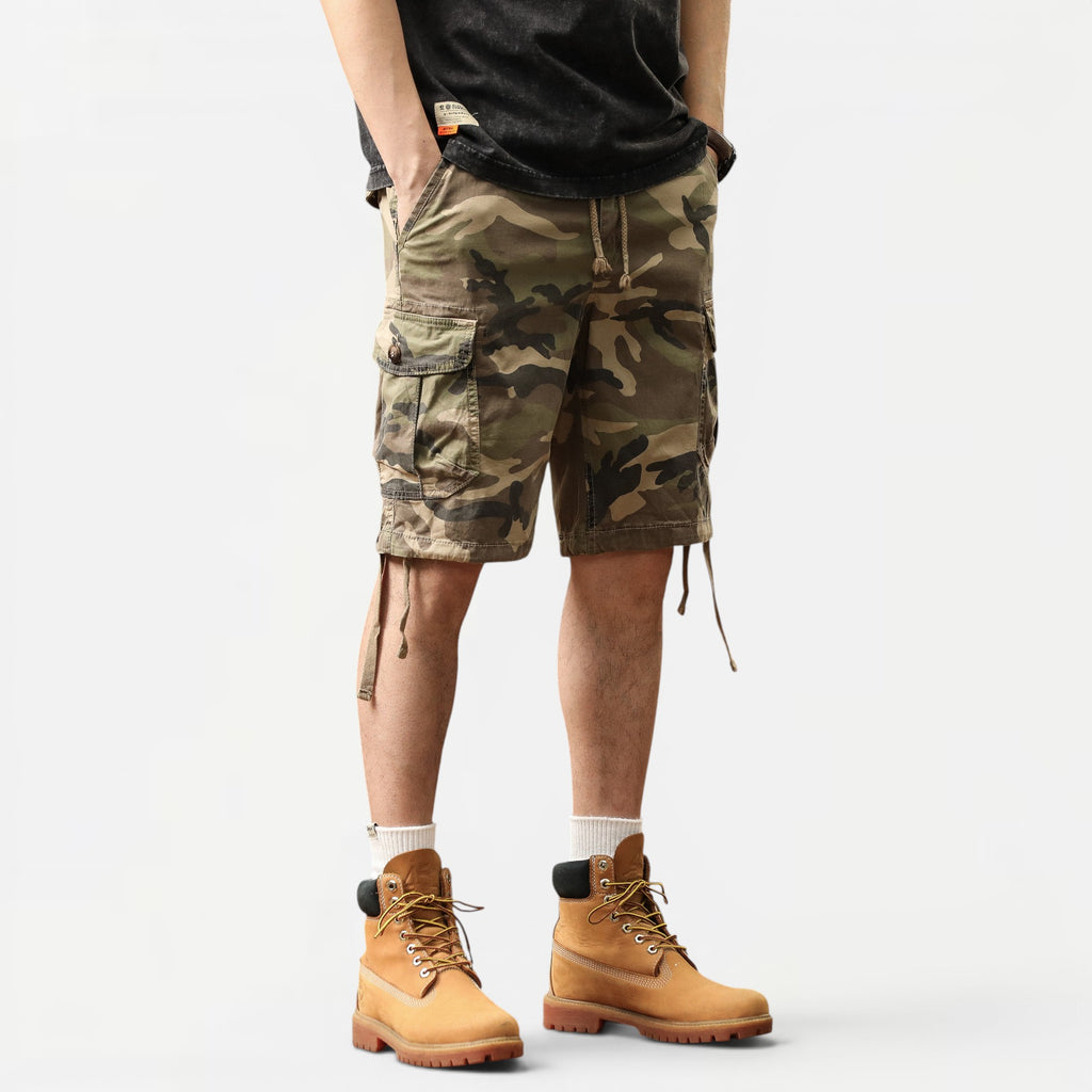 Short cargo respirant camouflage #A2216
