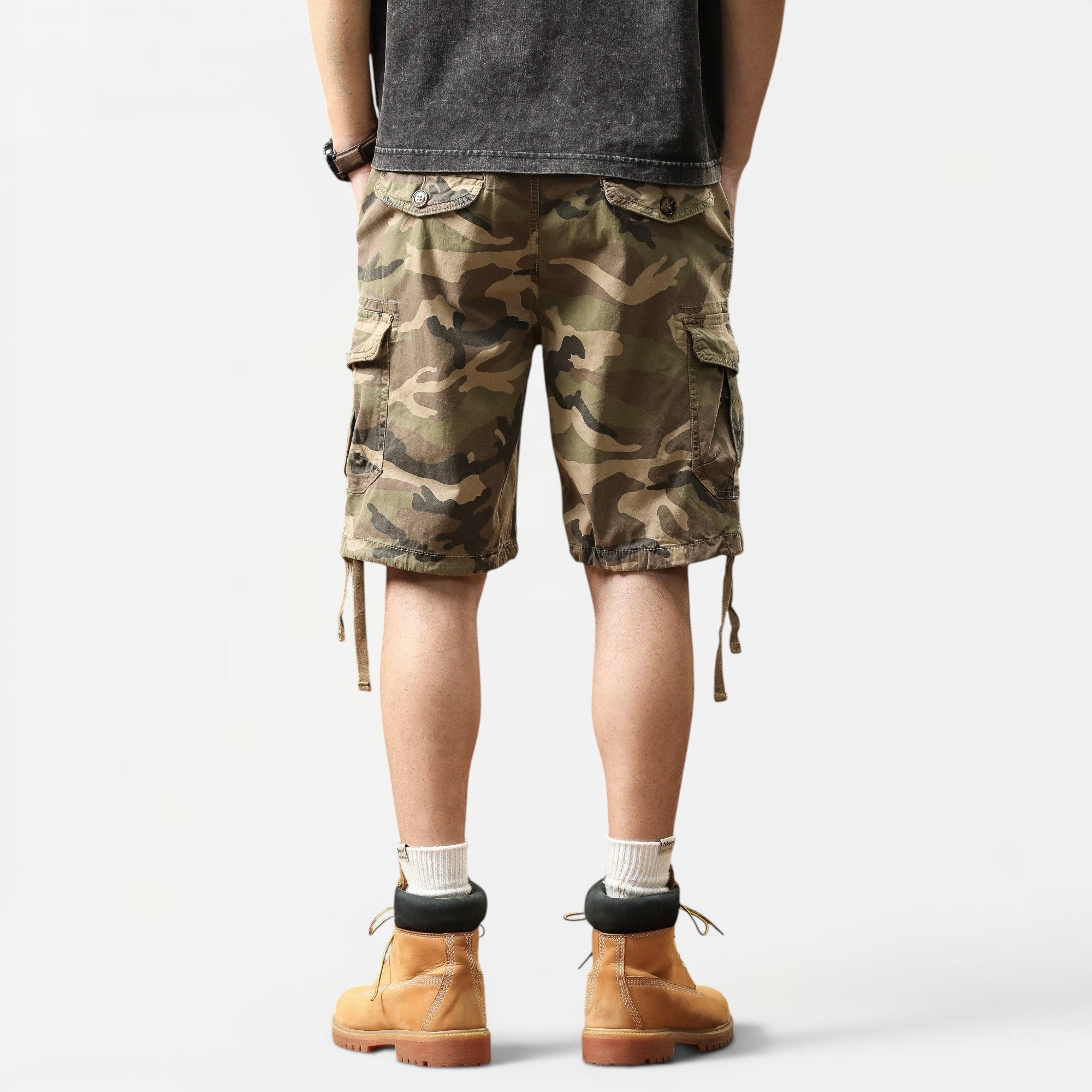 Short cargo respirant camouflage #A2216