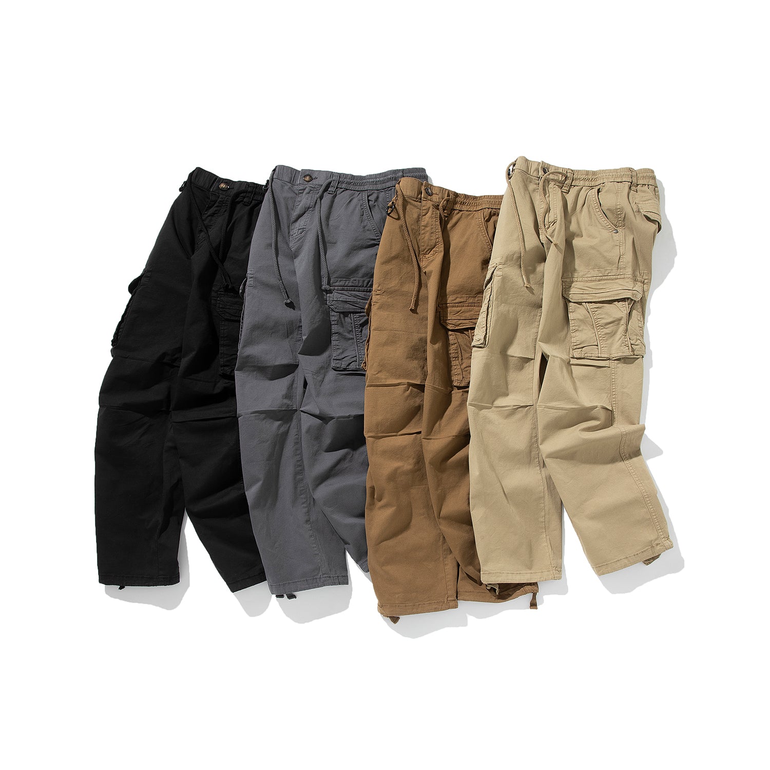 Urban Utility Flared Cargo Pants #2237