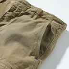 Pantalon cargo multipoches coupe décontractée #3809