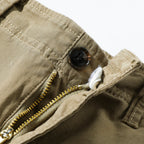 Pantalon cargo multipoches coupe décontractée #3809