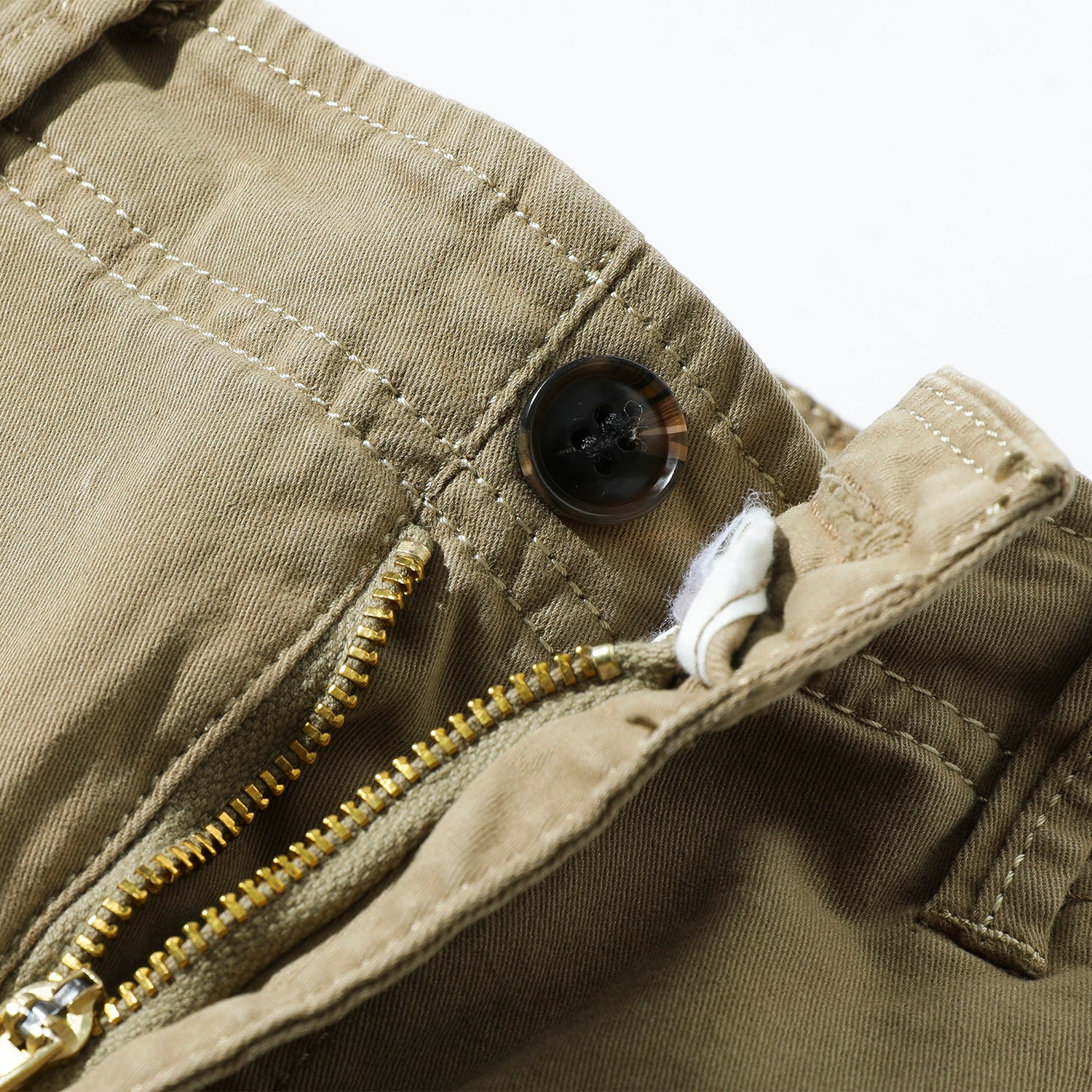 Pantalon cargo multipoches coupe décontractée #3809