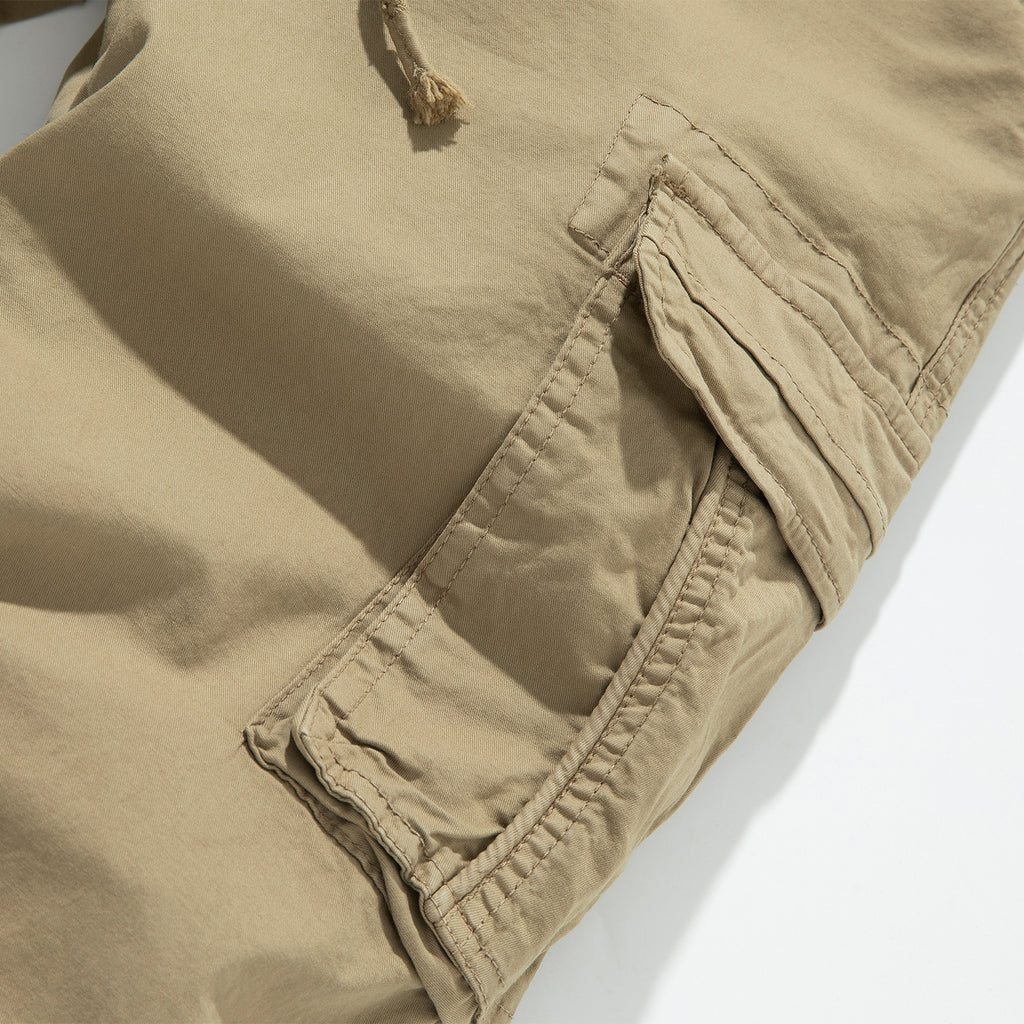 Below-the-Knee Cargo Shorts #2238