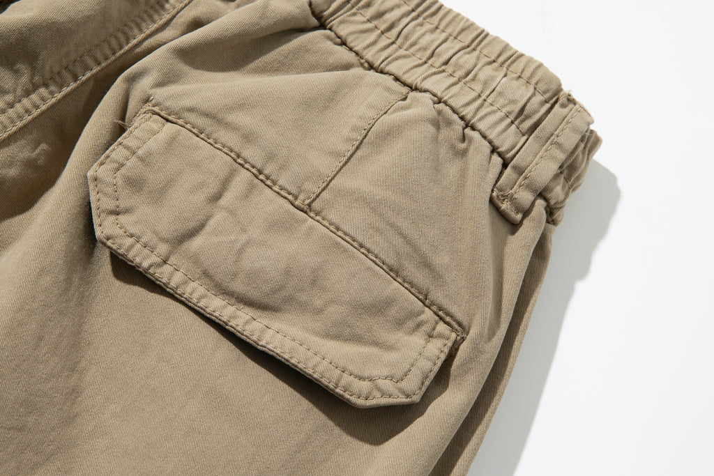 Pantalon multi-poches coupe droite ample #2212