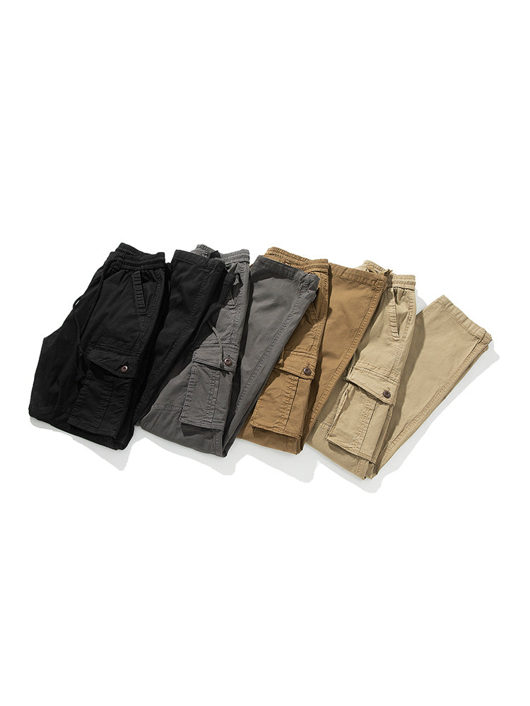 Pantalon cargo tactique multi-poches #3813