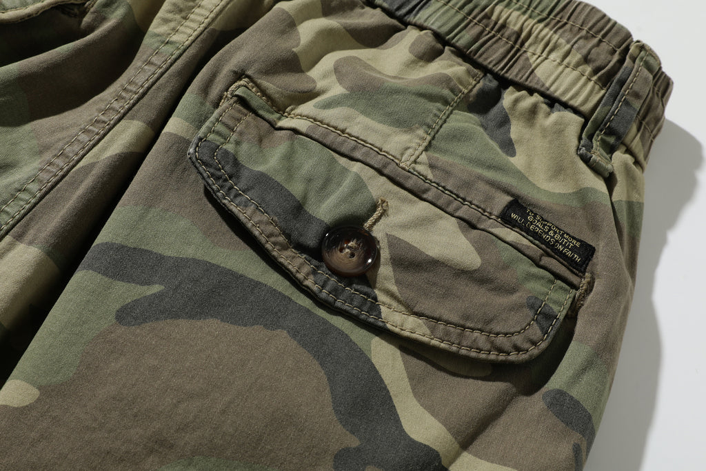 Short cargo respirant camouflage #A2216