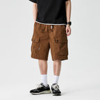 Vintage Streetwear Wide-Leg Shorts #1756