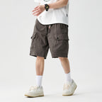 Vintage Streetwear Wide-Leg Shorts #1756