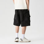 Vintage Streetwear Wide-Leg Shorts #1756