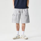 Vintage Streetwear Wide-Leg Shorts #1756