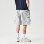 Vintage Streetwear Wide-Leg Shorts #1756