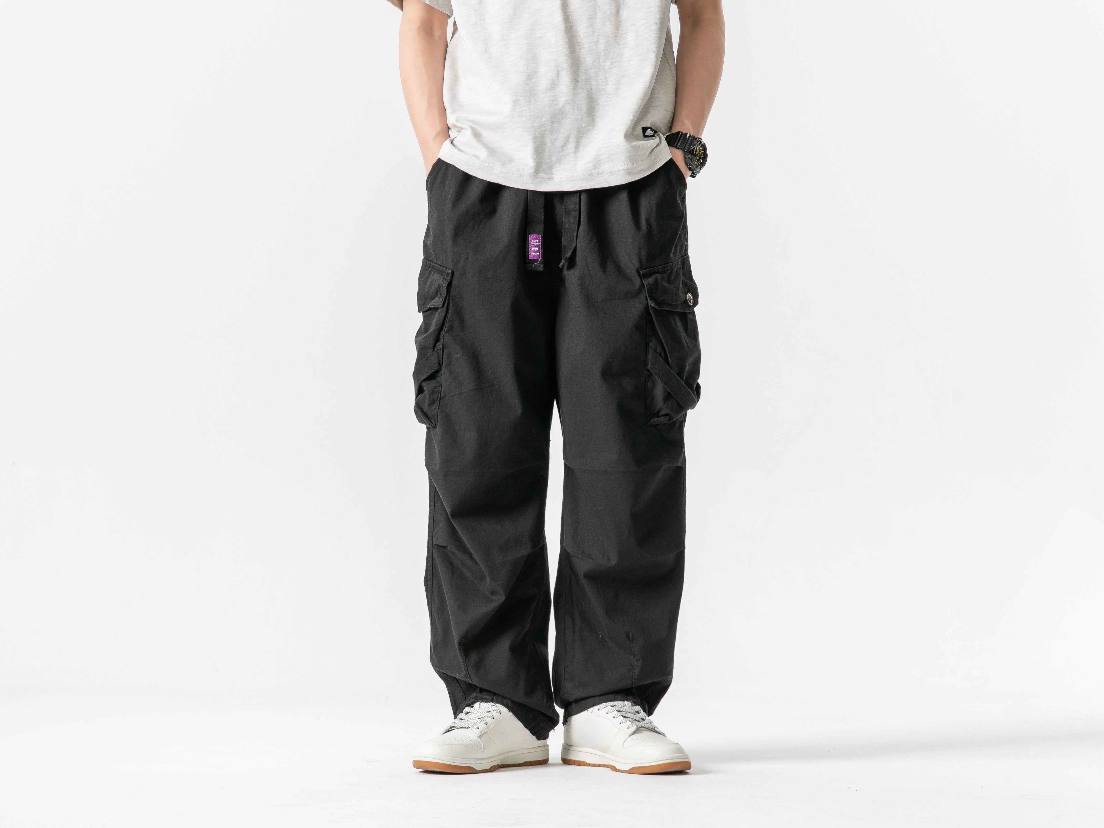 Oversized Baggy Wide-Leg Street Pants #1723