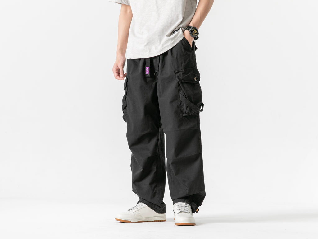 Oversized Baggy Wide-Leg Street Pants #1723