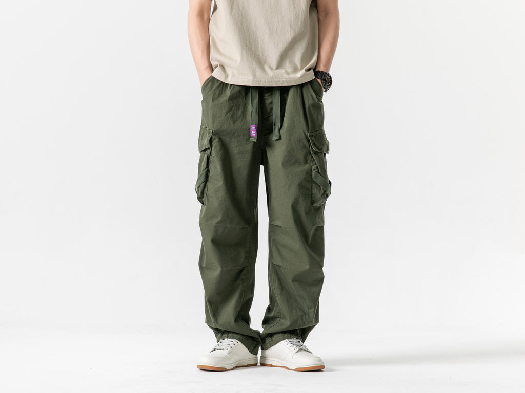 Oversized Baggy Wide-Leg Street Pants #1723