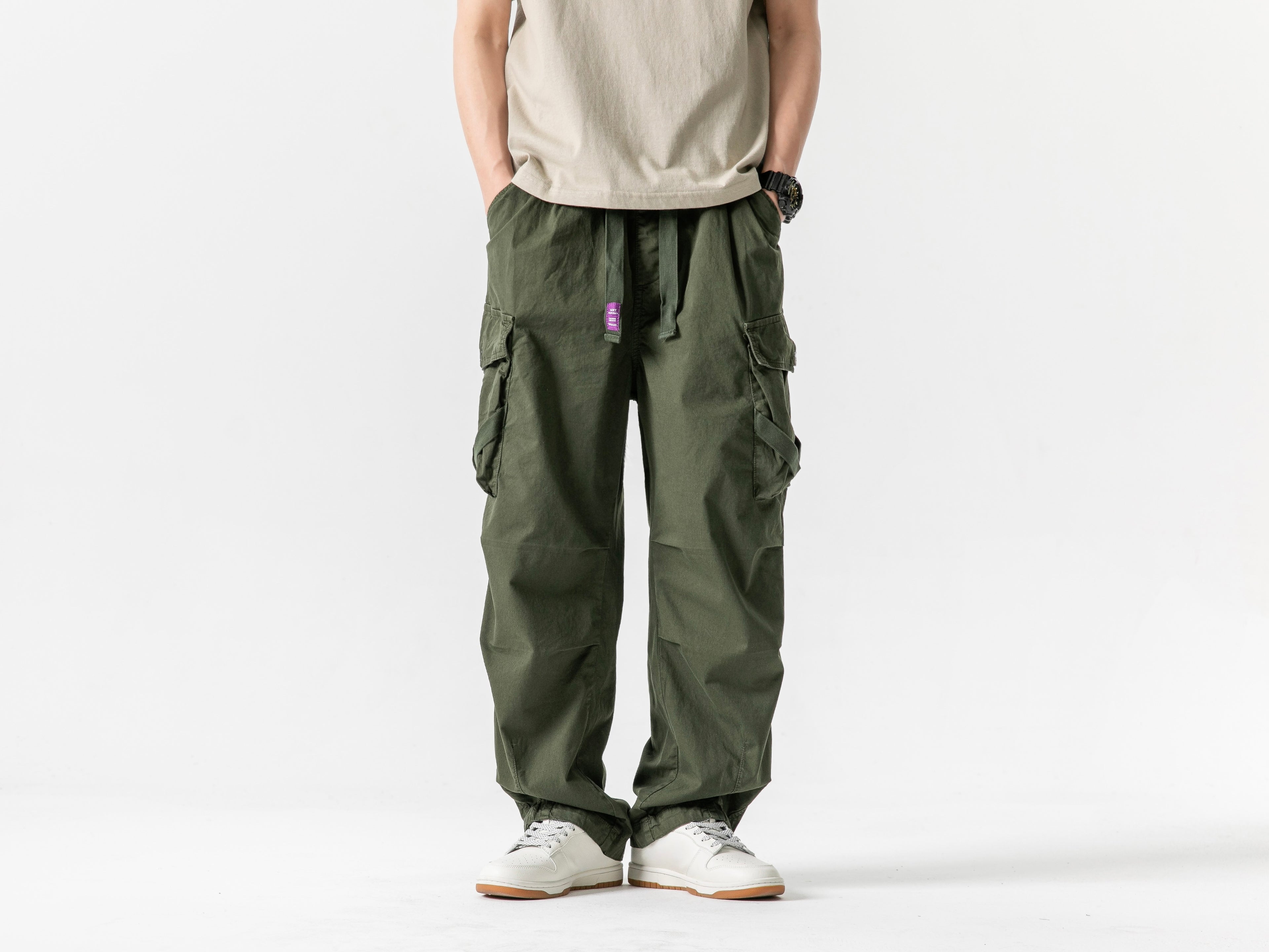 Oversized Baggy Wide-Leg Street Pants #1723