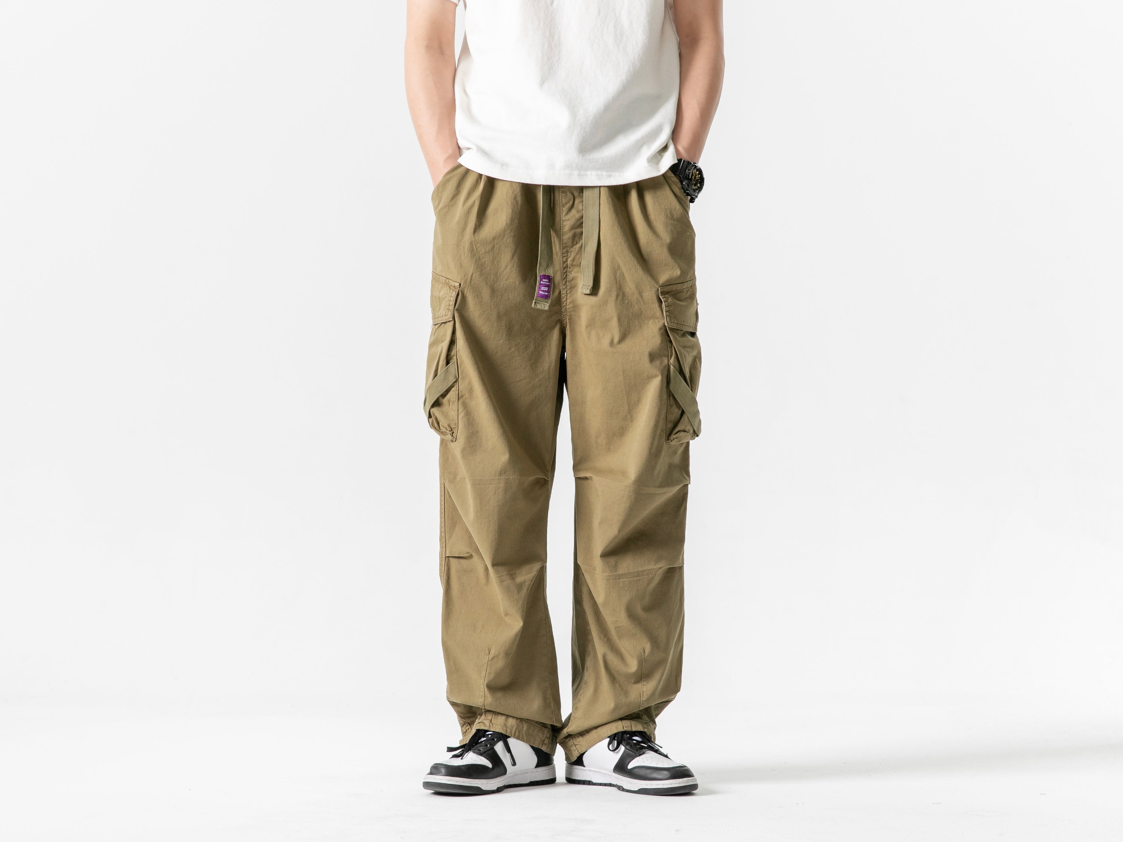 Oversized Baggy Wide-Leg Street Pants #1723