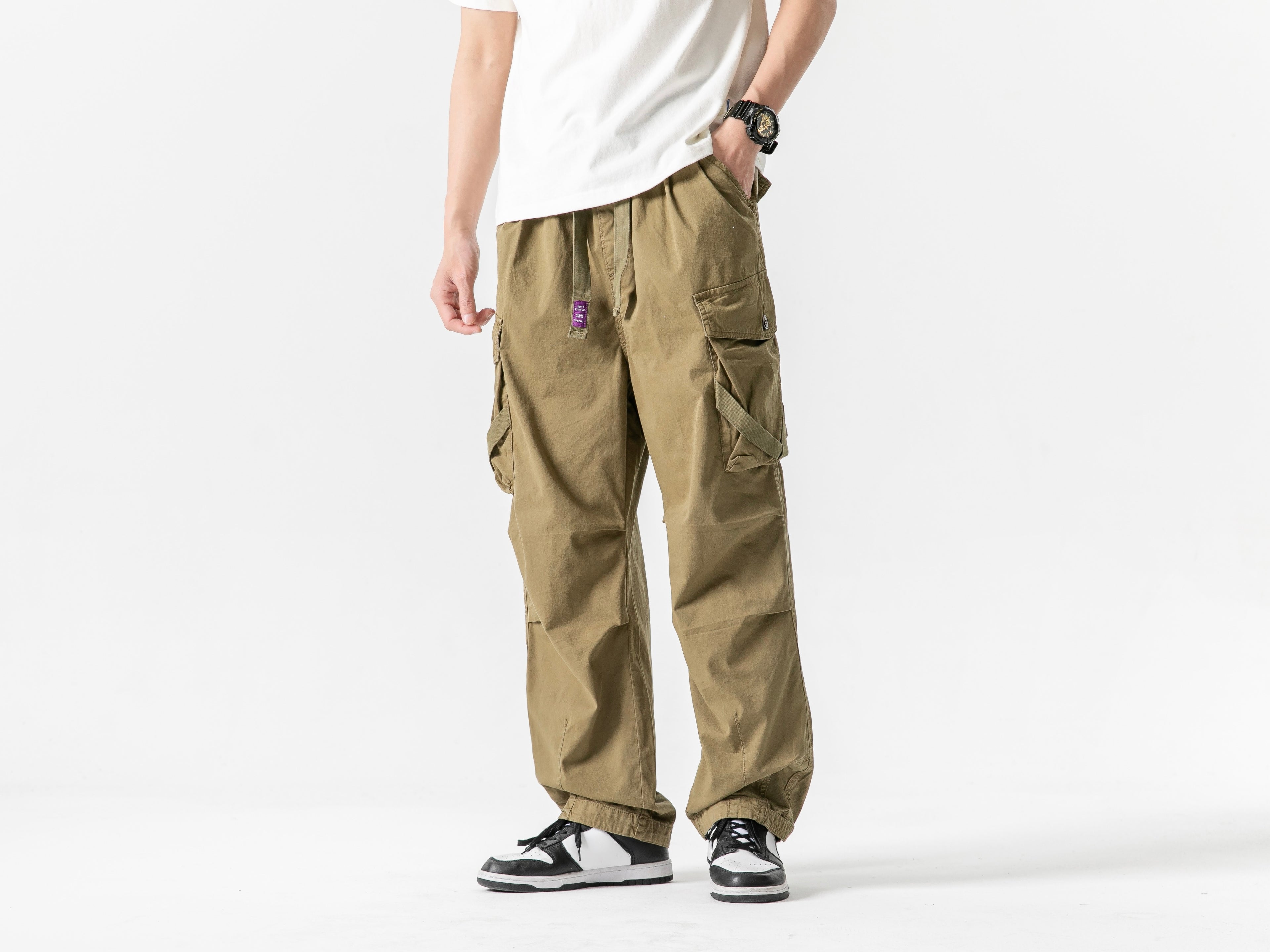 Oversized Baggy Wide-Leg Street Pants #1723