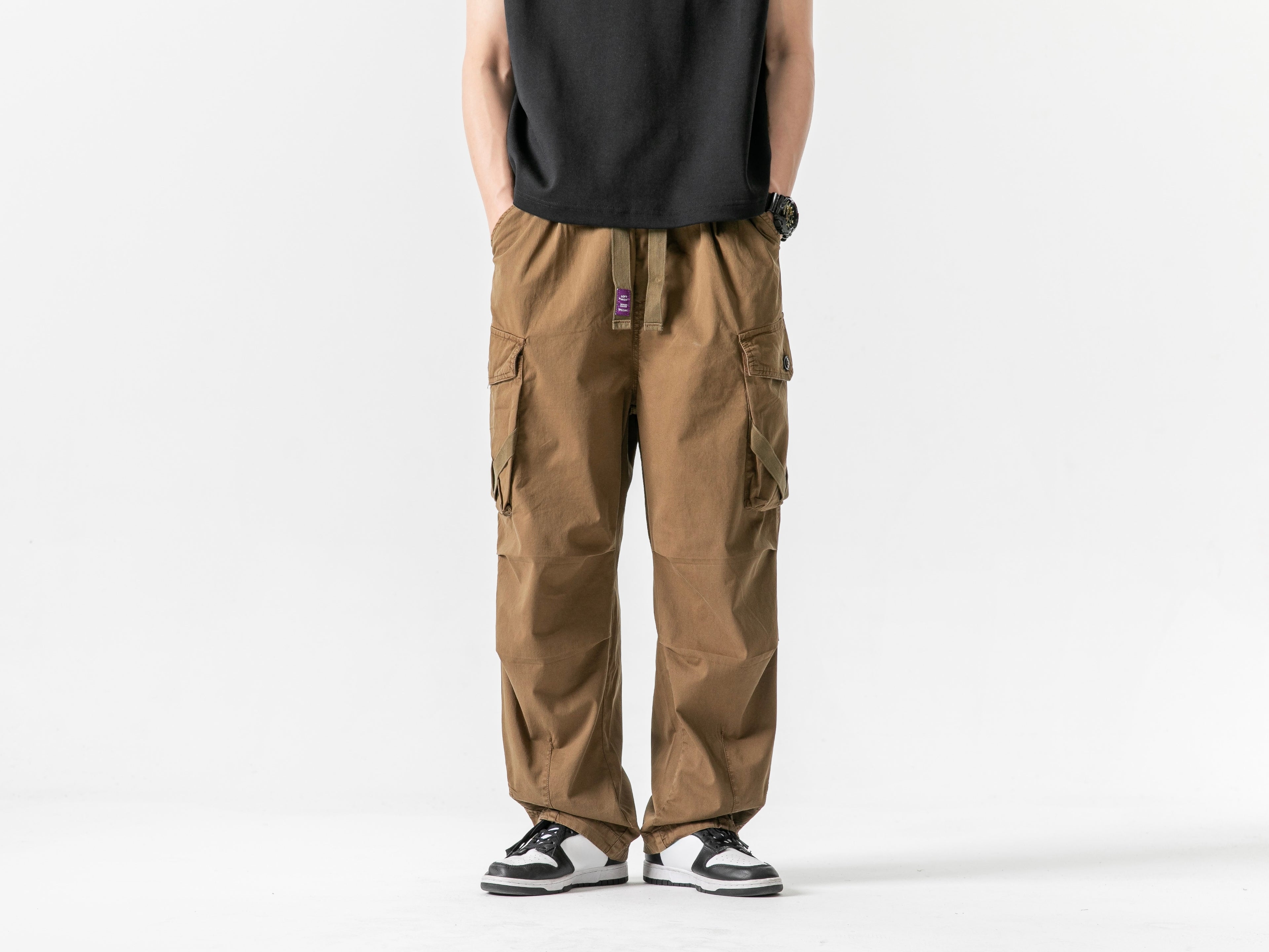 Oversized Baggy Wide-Leg Street Pants #1723