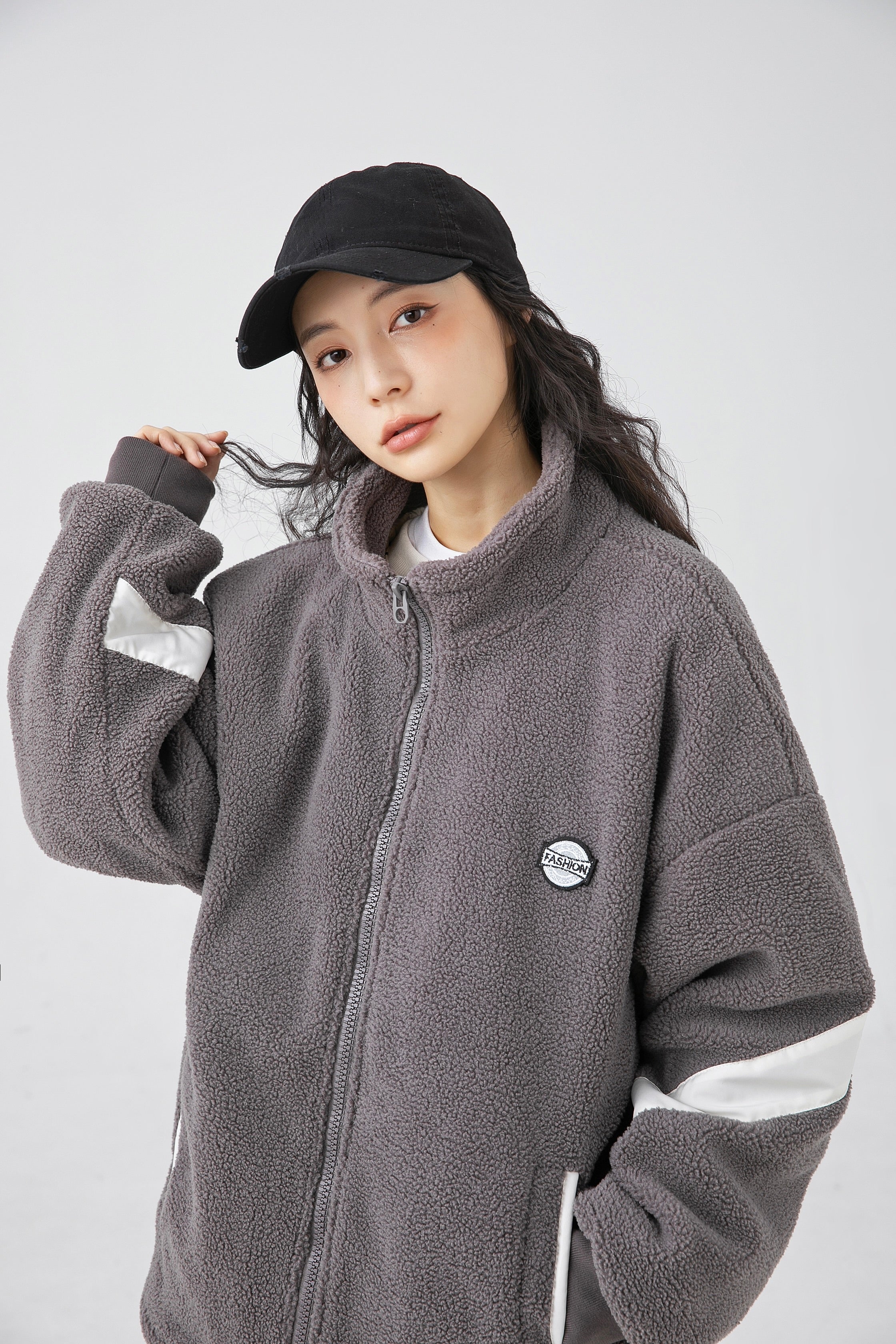 Thick Warm Fleece-Lined Jacket #1906